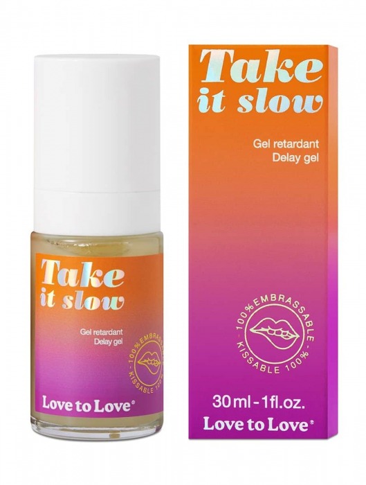 Пролонгирующий гель для мужчин Take It Slow - 30 мл. - Love to Love - купить с доставкой в Первоуральске