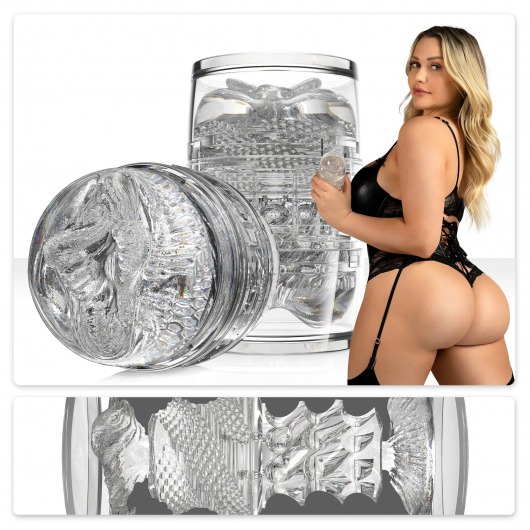 Прозрачный двусторонний мастурбатор Fleshlight Quickshot Mia Malkova - Fleshlight - в Первоуральске купить с доставкой