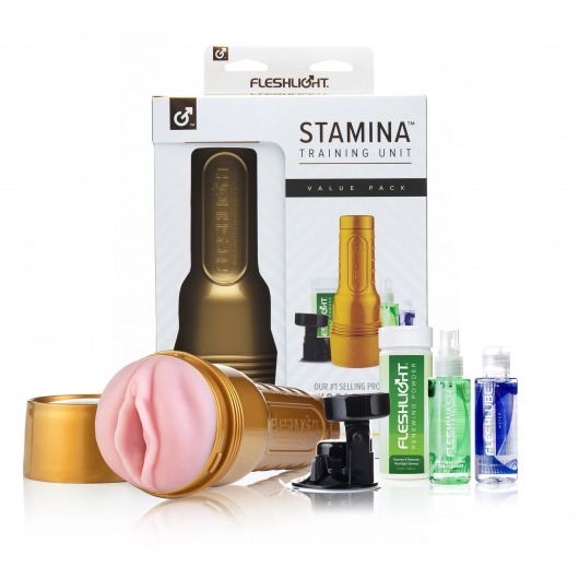 Набор для мастурбации Fleshlight Stamina Training Unit - Fleshlight - в Первоуральске купить с доставкой