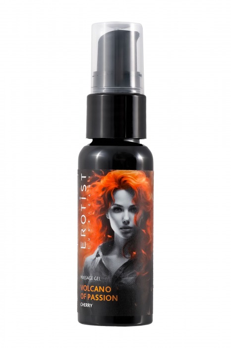 Гель с эффектом вибрации Volcano Of Passion со вкусом вишни - 25 мл. - Erotist Lubricants - купить с доставкой в Первоуральске Гель с эффектом вибрации Volcano Of Passion со вкусом вишни - 25 мл. - Erotist Lubricants - купить с доставкой в Первоуральске