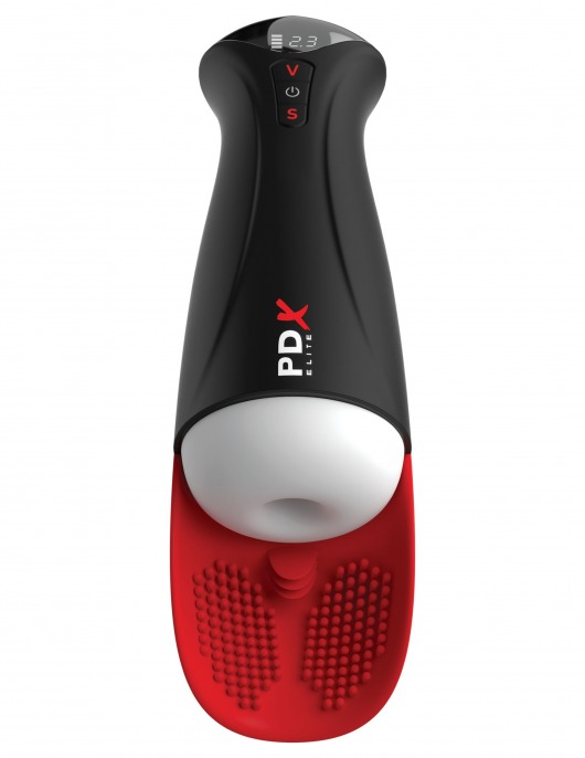 Мастурбатор в колбе с вибрацией Fuck-O-Matic Pro XL - Pipedream - в Первоуральске купить с доставкой