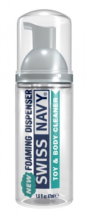 Очищающая пенка для игрушек и тела Toy   Body Cleaner Foamer - 47 мл. - Swiss navy - купить с доставкой в Первоуральске