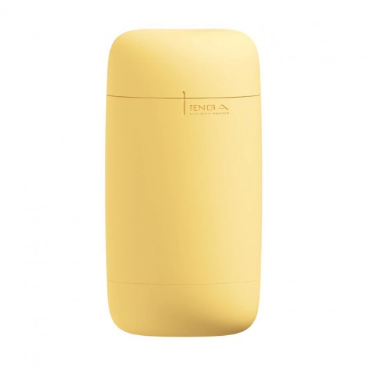 Желтый мастурбатор Tenga Puffy - Tenga - в Первоуральске купить с доставкой