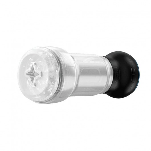 Набор PowerBlow   Feel Pocket Stroker Crystal: мастурбатор и интерактивная насадка - Kiiroo - в Первоуральске купить с доставкой