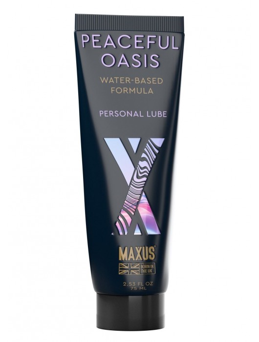 Интимный гель на водной основе MAXUS Peaceful Oasis - 75 мл. - Maxus - купить с доставкой в Первоуральске