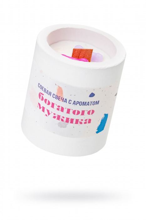 Ароматическая свеча «Богатый мужик» - Pecado - купить с доставкой в Первоуральске Ароматическая свеча «Богатый мужик» - Pecado - купить с доставкой в Первоуральске