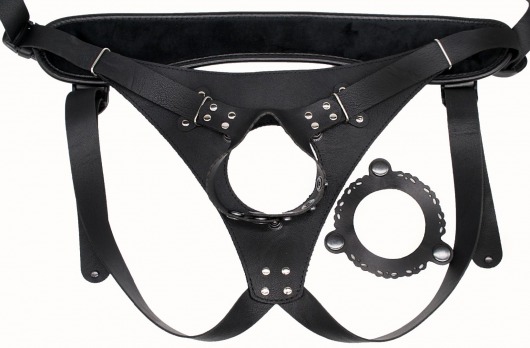 Пояс Hard Brutal для больших насадок - LOVETOY (А-Полимер) - купить с доставкой в Первоуральске