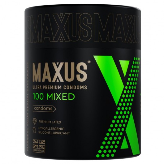 Презервативы MAXUS Mixed - 100 шт. - Maxus - купить с доставкой в Первоуральске