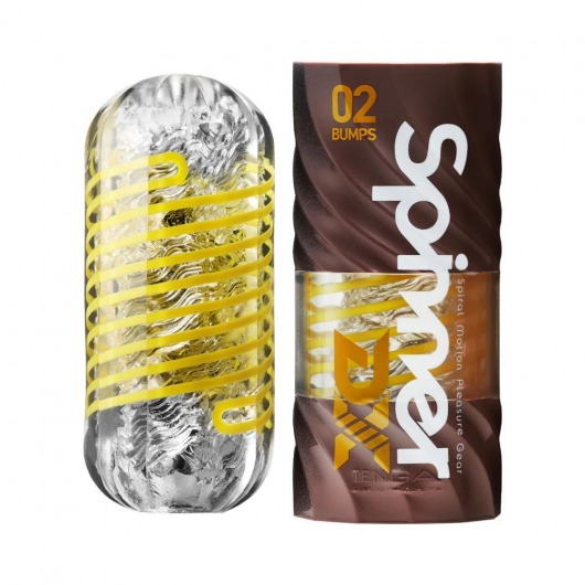 Мастурбатор Tenga Spinner DX 02 Bumps - Tenga - в Первоуральске купить с доставкой