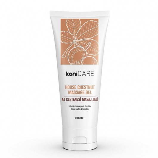 Расслабляющий массажный гель Konicare Horse Chestnut Massage Gel - 200 мл. - KoniCARE - купить с доставкой в Первоуральске Расслабляющий массажный гель Konicare Horse Chestnut Massage Gel - 200 мл. - KoniCARE - купить с доставкой в Первоуральске