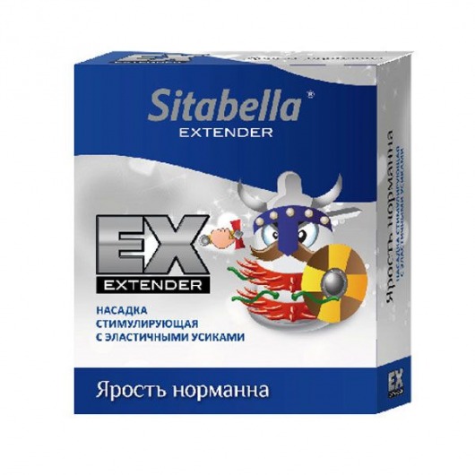 Стимулирующая насадка Sitabella Extender  Ярость норманна - Sitabella - купить с доставкой в Первоуральске