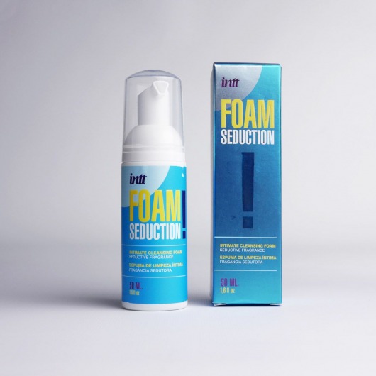 Очищающая пенка для тела Foam Seduction - 50 мл. - INTT - купить с доставкой в Первоуральске