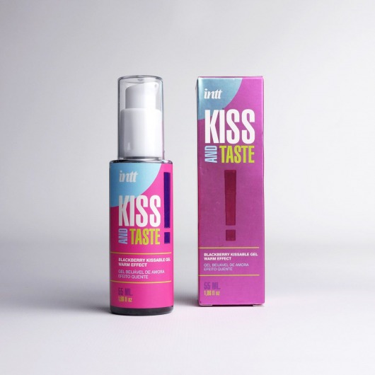 Массажный гель для тела Kiss and Taste - 55 мл. - INTT - купить с доставкой в Первоуральске
