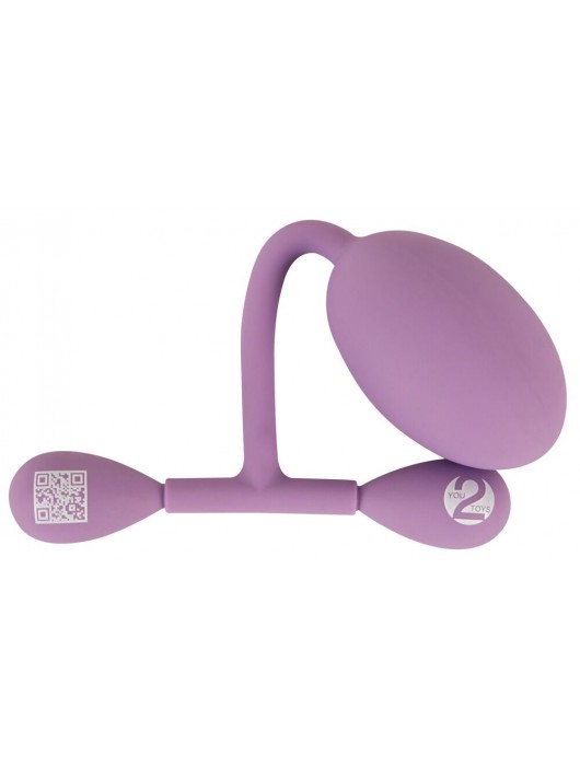 Сиреневый тренажер мыщц тазового дна Vaginal Trainer - Orion
