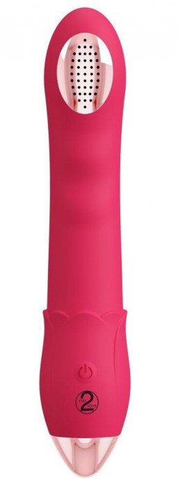 Малиновая насадка на душ с вибрацией Showers to orgasm - 20,1 см. - Orion - купить с доставкой в Первоуральске