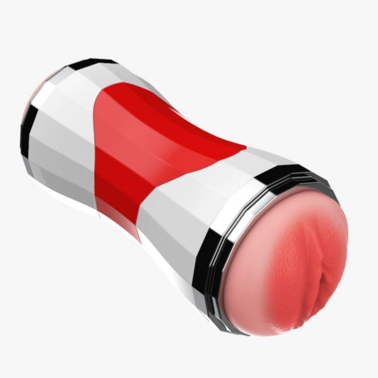 Двусторонний мастурбатор в колбе Power Grip Cup - вагина и ротик - Boys of Toys - в Первоуральске купить с доставкой