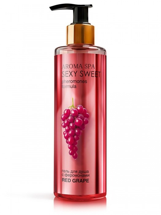 Гель для душа с феромонами и ароматом винограда Red Grape - 200 мл. -  - Магазин феромонов в Первоуральске