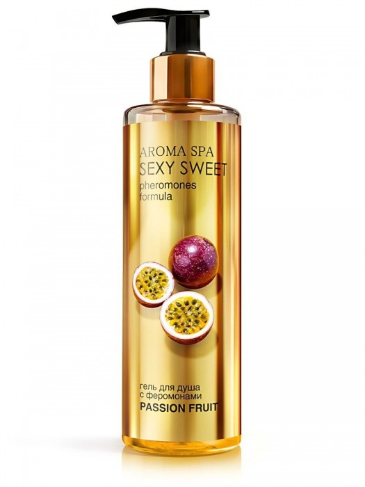 Гель для душа с феромонами и ароматом маракуйи Passion Fruit - 200 мл. -  - Магазин феромонов в Первоуральске