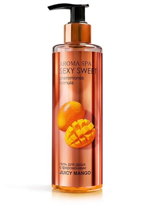 Гель для душа с феромонами и ароматом манго Juicy Mango - 200 мл. -  - Магазин феромонов в Первоуральске