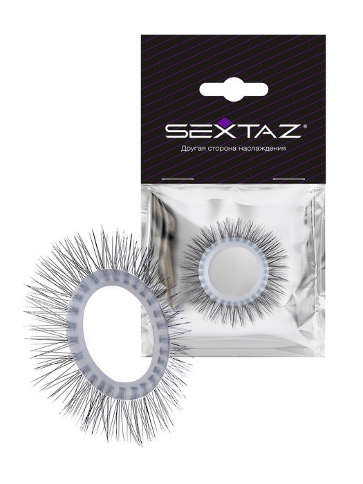 Круглое эрекционное кольцо с «ресничками» - Sextaz - в Первоуральске купить с доставкой