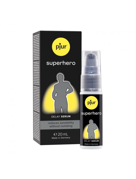 Пролонгатор-сыворотка pjur Superhero Delay Serum - 20 мл. - Pjur - купить с доставкой в Первоуральске