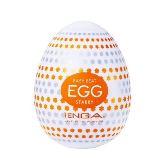 Мастурбатор-яйцо Tenga Egg Starry - Tenga - в Первоуральске купить с доставкой