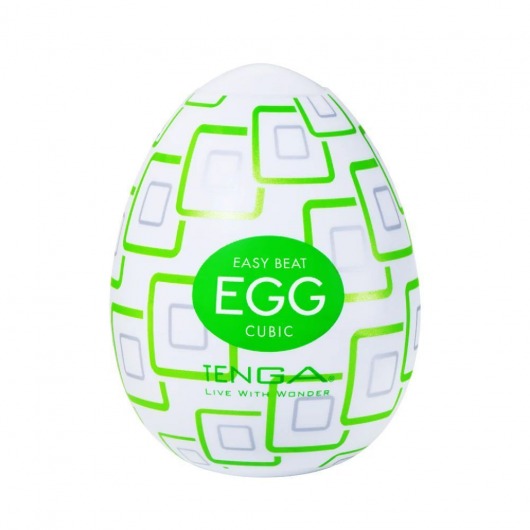 Мастурбатор-яйцо Tenga Egg Cubic - Tenga - в Первоуральске купить с доставкой
