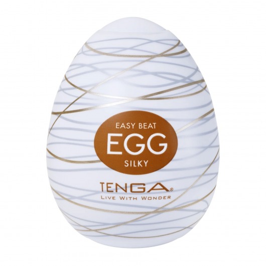 Мастурбатор-яйцо Tenga Egg Silky - Tenga - в Первоуральске купить с доставкой