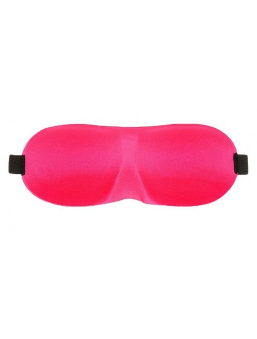 Розовая глухая маска на резинке - Sitabella - купить с доставкой в Первоуральске