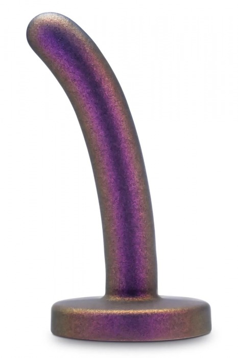 Фиолетовая насадка с гладкой поверхностью Surrender 4.75 Inch Beginner Pegging Dildo - 12 см. - Blush Novelties - купить с доставкой в Первоуральске