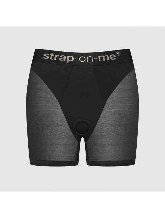 Трусики-шорты для фиксации насадок Strap-on-me Harness Lingerie Halo - size S - Strap-on-me - купить с доставкой в Первоуральске