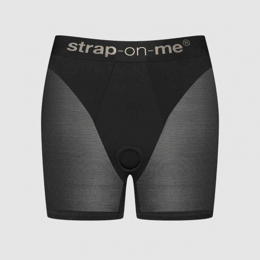 Трусики-шорты для фиксации насадок Strap-on-me Harness Lingerie Halo - size L - Strap-on-me - купить с доставкой в Первоуральске