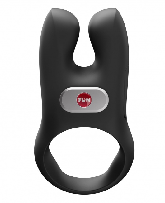 Черное эрекционное виброкольцо Nos - Fun Factory - в Первоуральске купить с доставкой