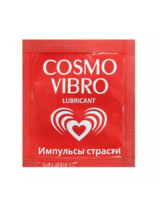 Пробник женского стимулирующего лубриканта на силиконовой основе Cosmo Vibro - 3 гр. - Биоритм - купить с доставкой в Первоуральске
