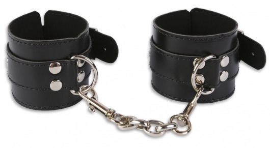 Манжеты с ремешками и карабинами для сцепки - Пикантные штучки - купить с доставкой в Первоуральске