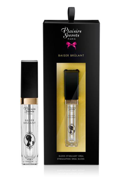 Стимулирующий блеск для губ Baiser Brulant Gloss Plaisirs Secrets - 7 мл. - Plaisir Secret - купить с доставкой в Первоуральске