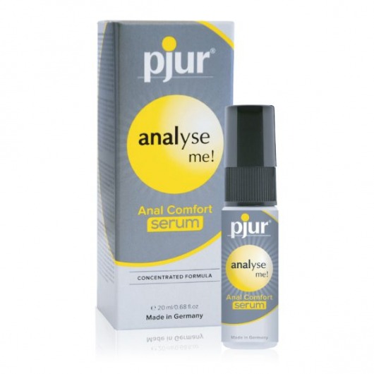 Анальный спрей pjur ANALYSE ME Serum - 20 мл. - Pjur - купить с доставкой в Первоуральске