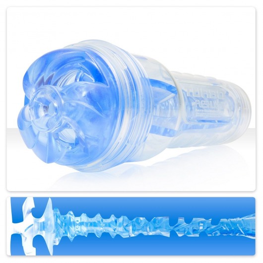 Мастурбатор Fleshlight Turbo - Trust Blue Ice - Fleshlight - в Первоуральске купить с доставкой