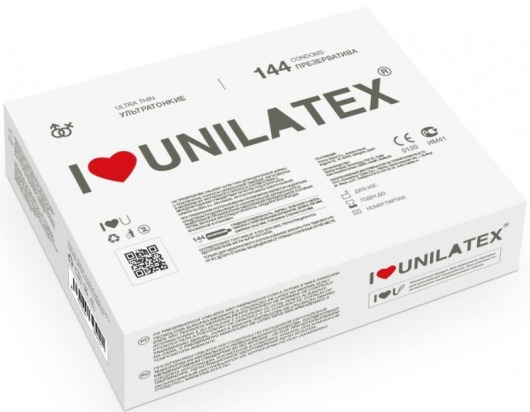 Ультратонкие презервативы Unilatex Ultra Thin - 144 шт. - Unilatex - купить с доставкой в Первоуральске