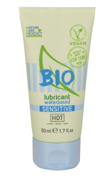 Органический лубрикант для чувствительной кожи Bio Sensitive - 50 мл. - HOT - купить с доставкой в Первоуральске