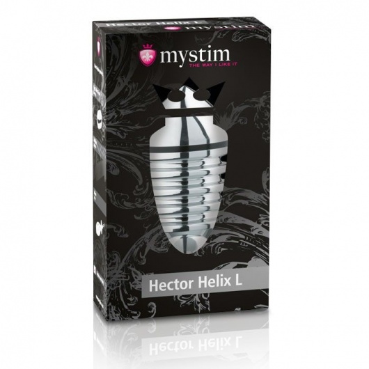 Анальный плаг для электростимуляции Hector Helix Buttplug L - 11,5 см. - MyStim - купить с доставкой в Первоуральске