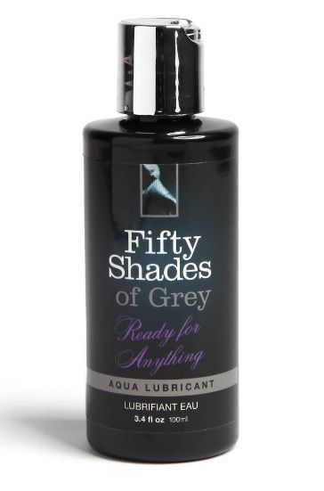 Лубрикант на водной основе Ready for Anything Aqua Lubricant - 100 мл. - Fifty Shades of Grey - купить с доставкой в Первоуральске