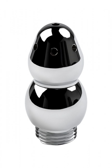 Металлический анальный душ с тремя насадками - ToyFa - купить с доставкой в Первоуральске