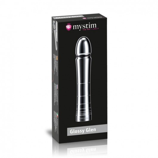 Фаллоимитатор для электростимуляции Glossy Glen Dildo - 14 см. - MyStim - купить с доставкой в Первоуральске