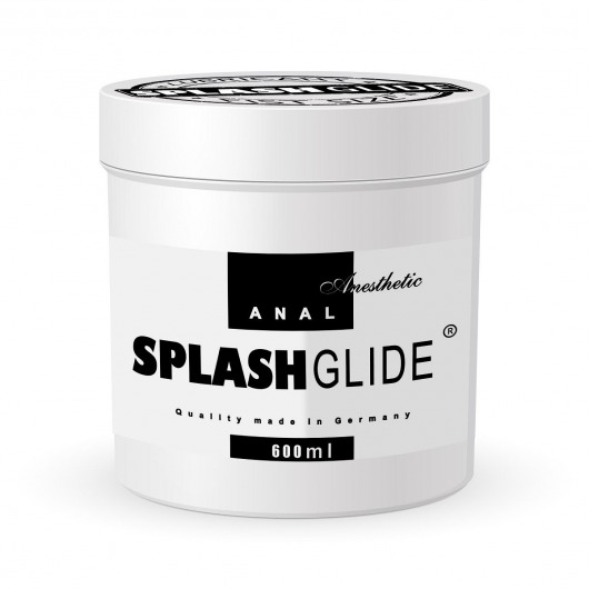 Анальный гель на водной основе SPLASHGLIDE ANAL ANESTHETIC FIST SIZE - 600 мл. - Splashglide - купить с доставкой в Первоуральске