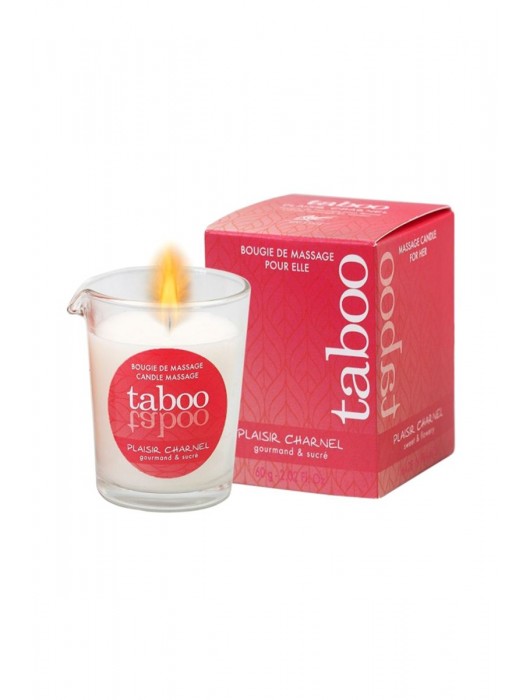 Массажное аромамасло с афродизиаками для женщин RUF Taboo Plaisir charnel - 60 гр. - RUF - купить с доставкой в Первоуральске