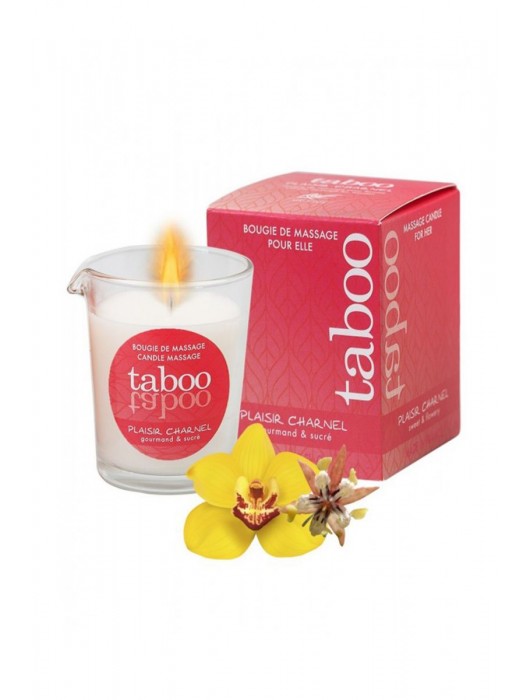 Массажное аромамасло с афродизиаками для женщин RUF Taboo Plaisir charnel - 60 гр. - RUF - купить с доставкой в Первоуральске