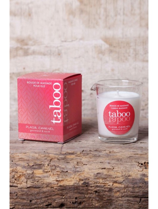 Массажное аромамасло с афродизиаками для женщин RUF Taboo Plaisir charnel - 60 гр. - RUF - купить с доставкой в Первоуральске