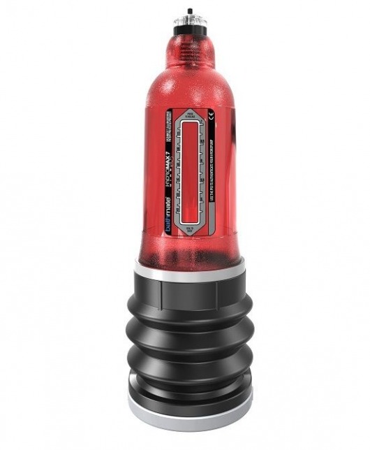 Красная гидропомпа HydroMAX7 Wide Boy - Bathmate - в Первоуральске купить с доставкой