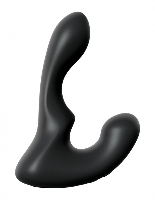 Черный анальный вибростимулятор P-Spot Milker - 14 см. - Pipedream - в Первоуральске купить с доставкой